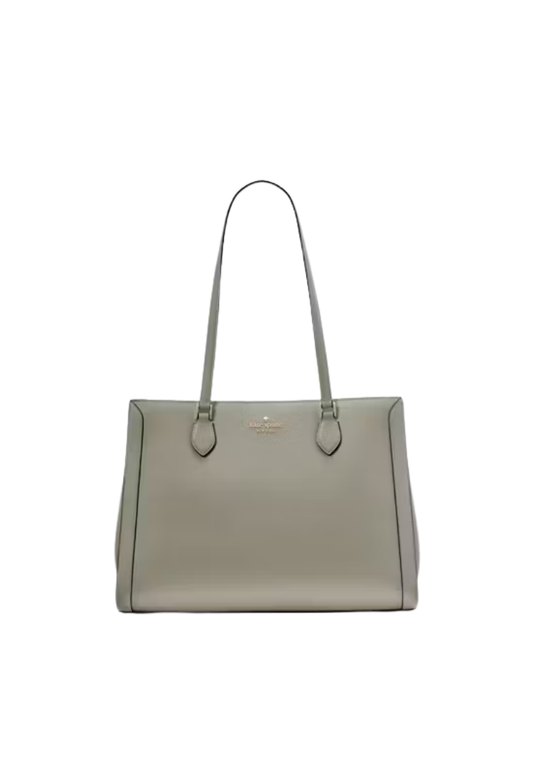 ( PREORDER ) Kate Spade Madison Saffiano East West Leather Large Tote Bag In Dusky Pine KC434