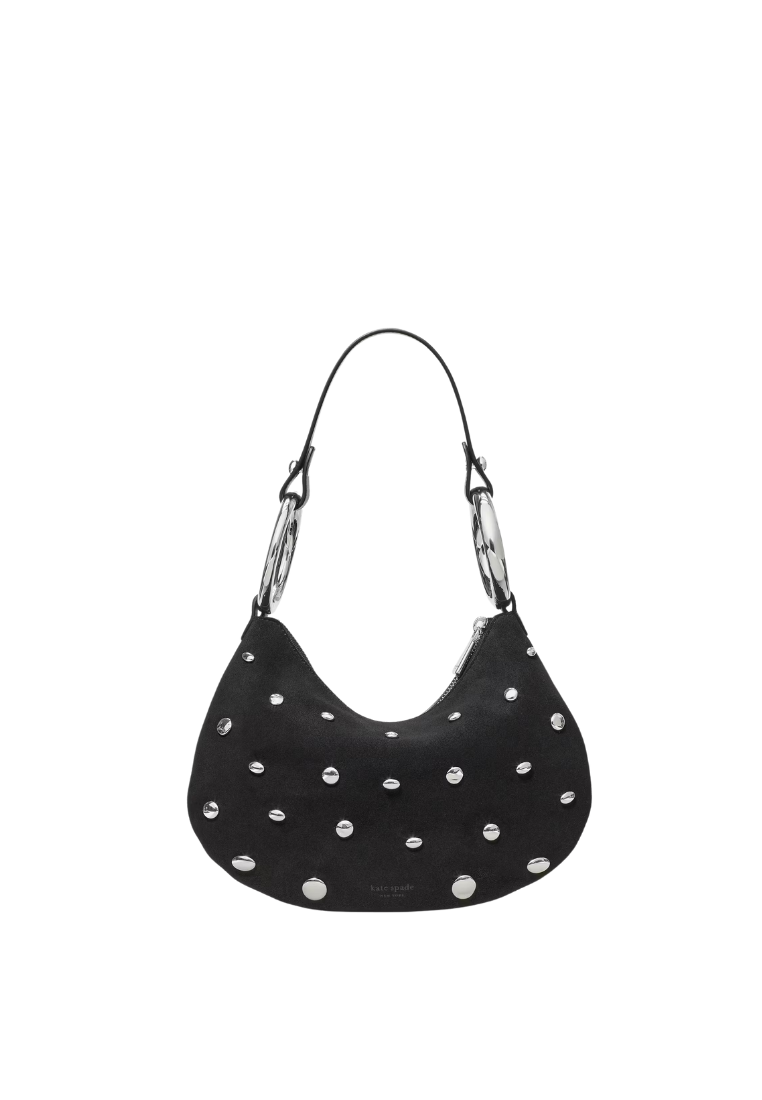 ( PREORDER ) Kate Spade The Studded Bangle Bag In Black KN799