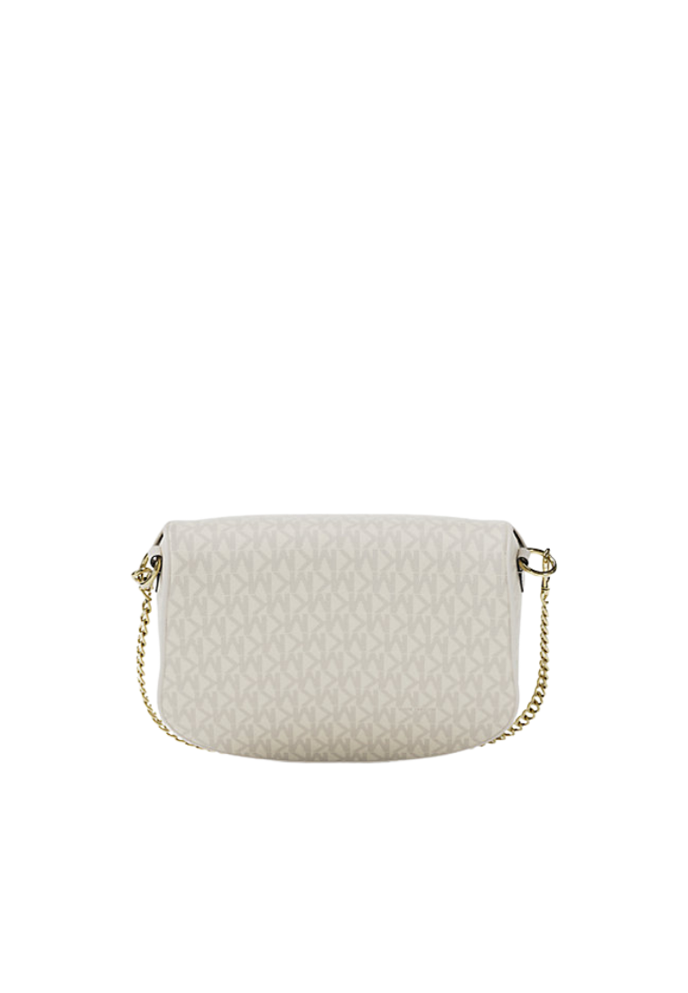 ( PREORDER ) Michael Kors Slater Medium Signature Logo Sling Pack In Light Cream Multi 35F5G04M6B