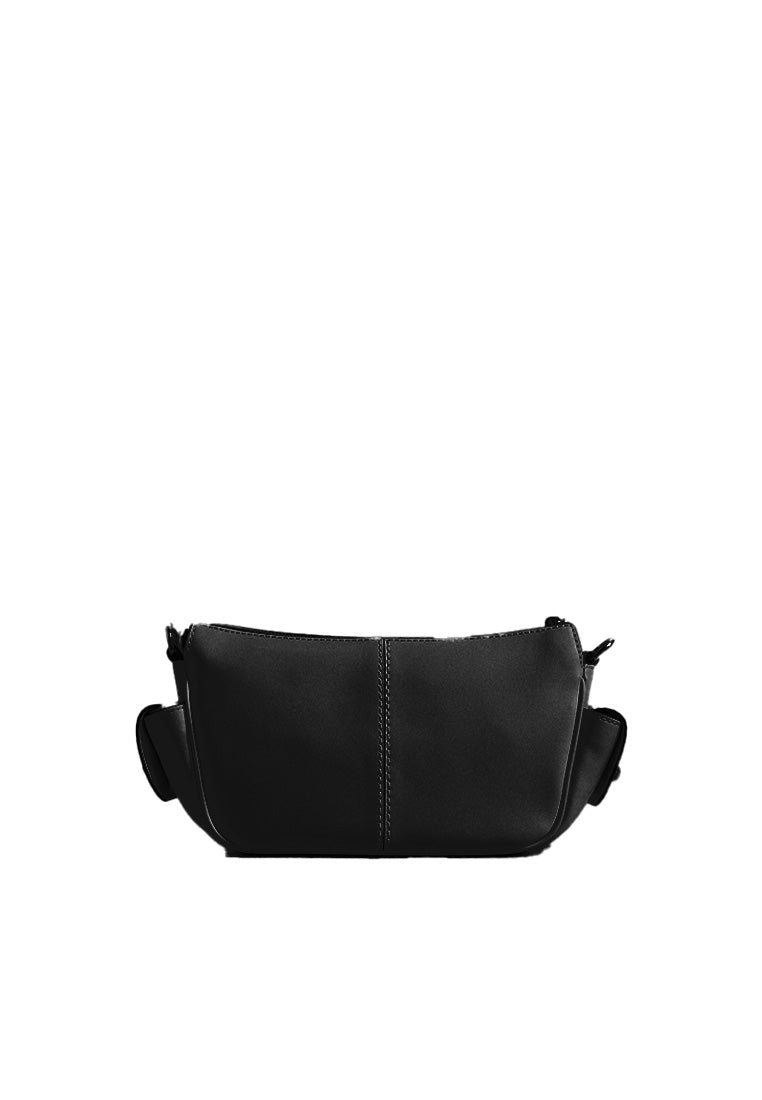 Marc Jacobs Signet Turnlock With 2 Pockets Shoulder Bag In Black 4R5HSH013H01