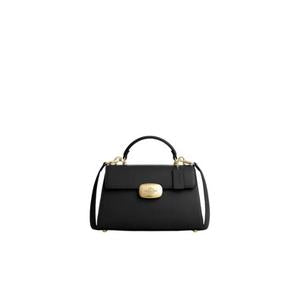 Coach Eliza Top Handle Handbag In Black CP006