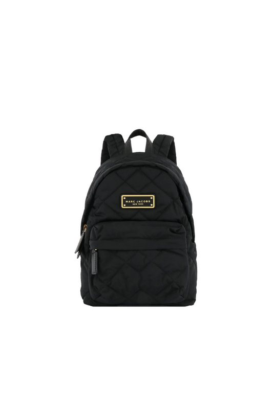 Marc Jacobs Mini Quilted M0016679 Nylon Backpack In Black