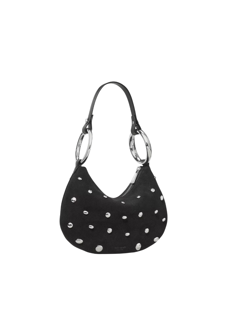 ( PREORDER ) Kate Spade The Studded Bangle Bag In Black KN799