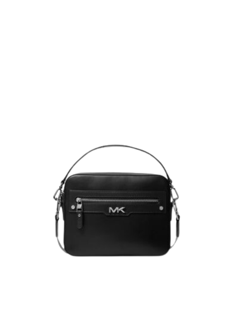 ( PREORDER ) Michael Kors Varick Camera Bag Leather In Black 33F3LVAM1L