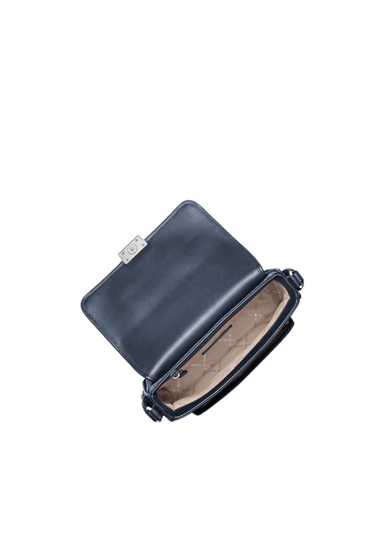 ( PREORDER ) Michael Kors Bradshaw Medium Signature Logo Messenger Bag In Admiral 35S5S2BM8B