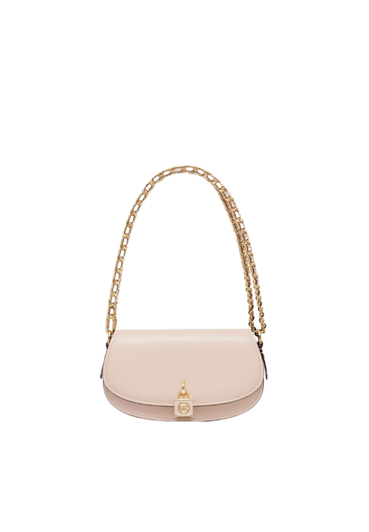 ( PREORDER ) Michael kors Mila Small Leather Shoulder Bag In Soft Pink 30F3GIMM1L