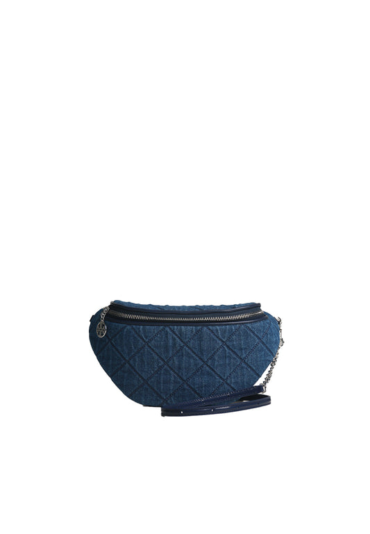 Tory Burch Willa Denim Belt Bag In Denim 166175