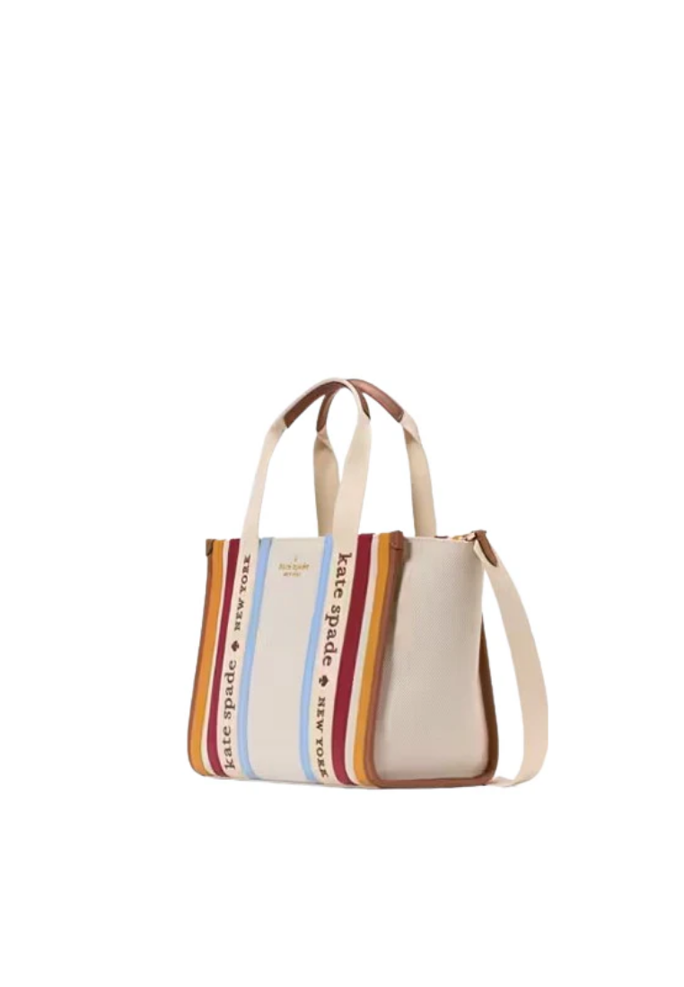 ( PREORDER ) Kate Spade Kip Stripe Small Tote Bag In Multi KL843