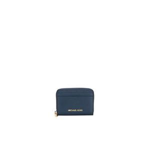 Michael Kors Jet Set Travel Medium Zip Card Case In Navy 35H8GTVZ1L