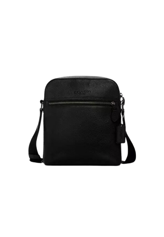 Coach Houston Flight 4011 Crossbody Bag In Black