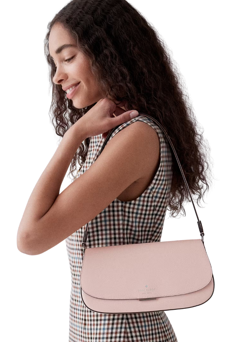 Kate Spade Quinn Shoulder Bag In Rose Smoke KP190