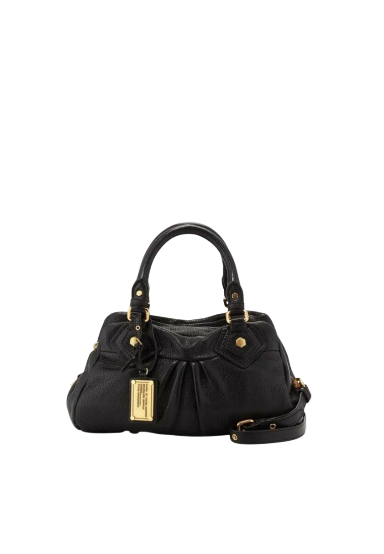 ( PRELOVED ) Marc Jacobs Classic Q Baby Groove Satchel In Black 2F3HSC006H01