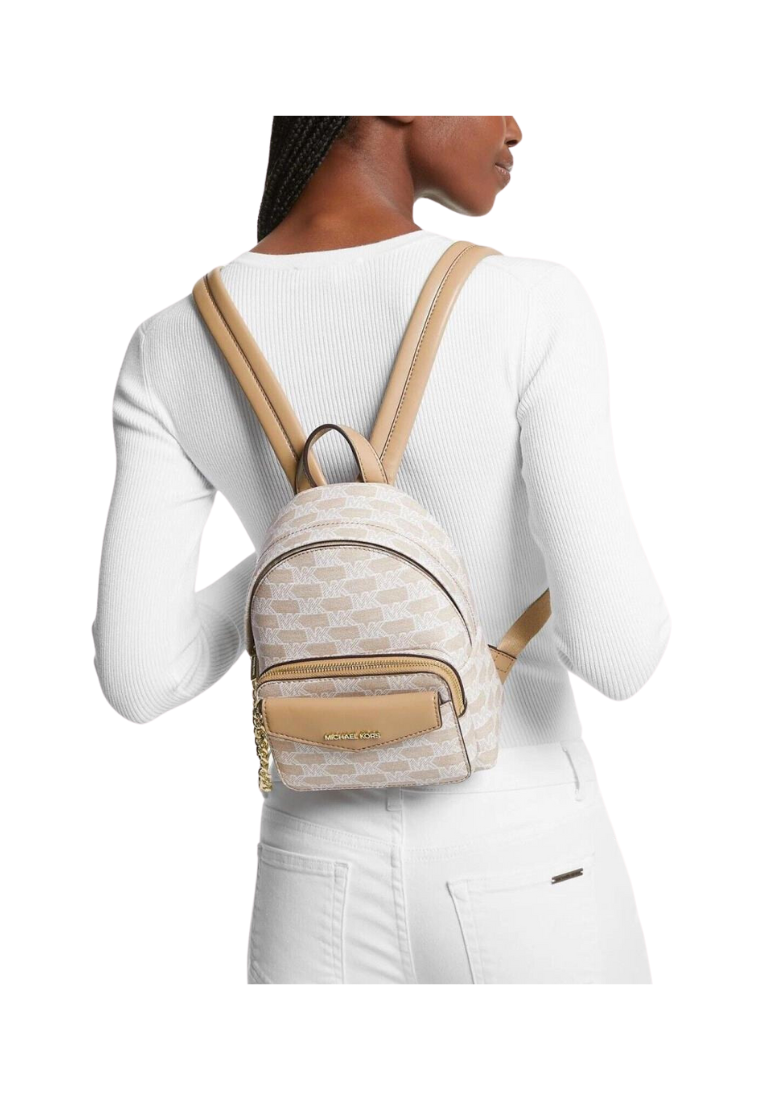 Michael Kors Maisie XS Backpack Signature 2 in 1 In Camel 35F3G5MB0R