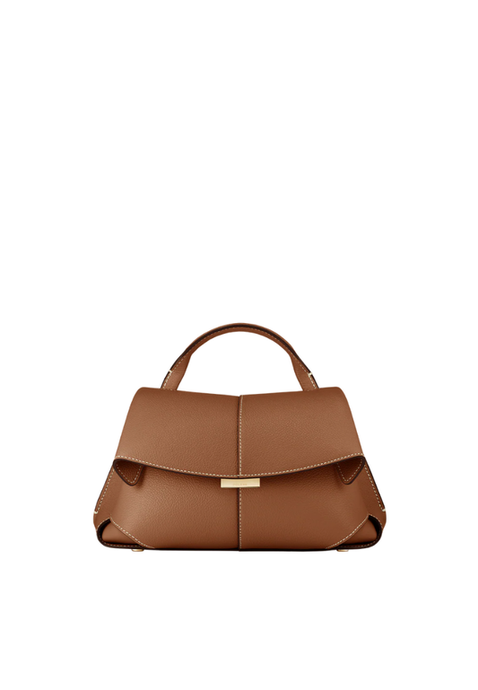 ( PREORDER ) Polene Mokki Mini Crossbody Bag In Textured Camel