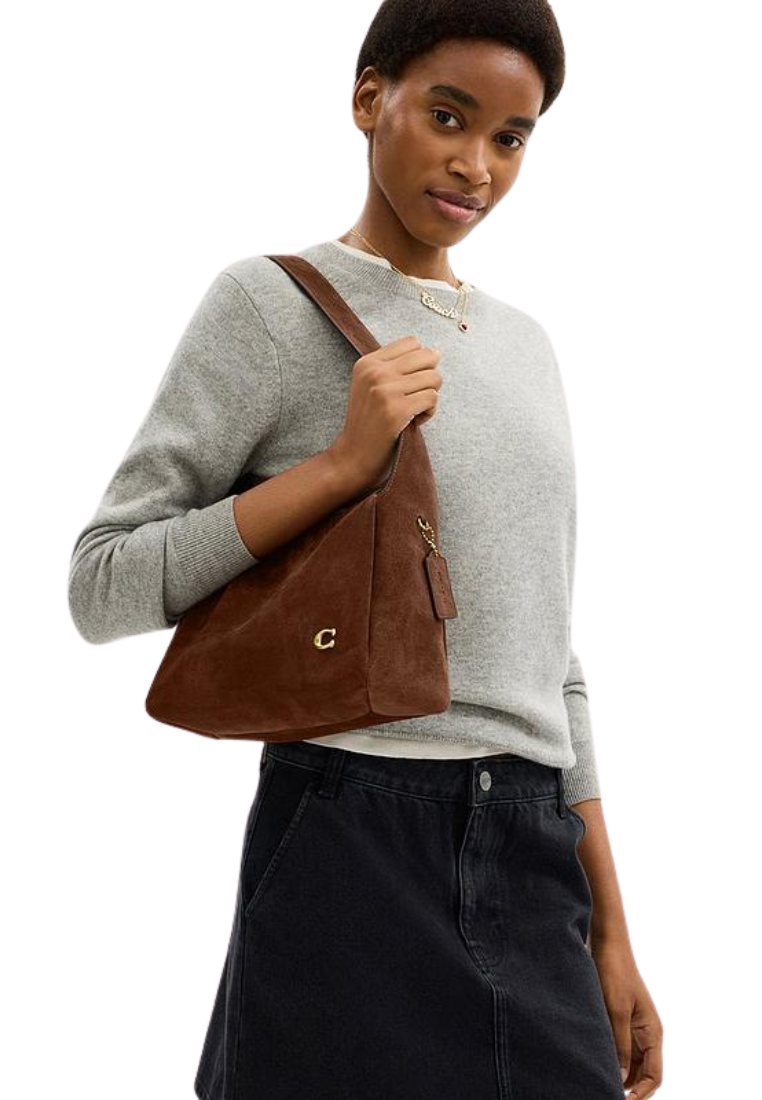 Coach Lola Shoulder Bag In Warm Brown CDD06