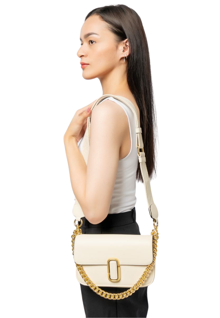 Marc Jacobs The J Marc Shoulder Bag In Cloud White 2S4HSH090H02