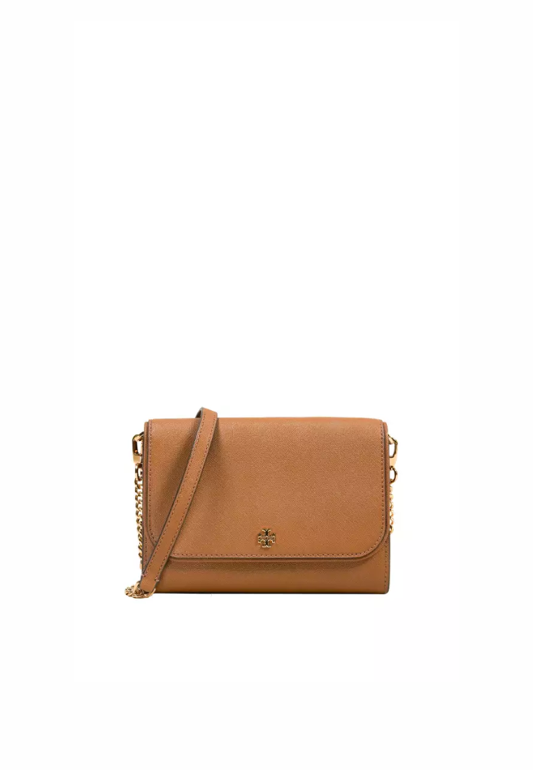 Tory Burch 136093 Emerson Chain Wallet In Moose