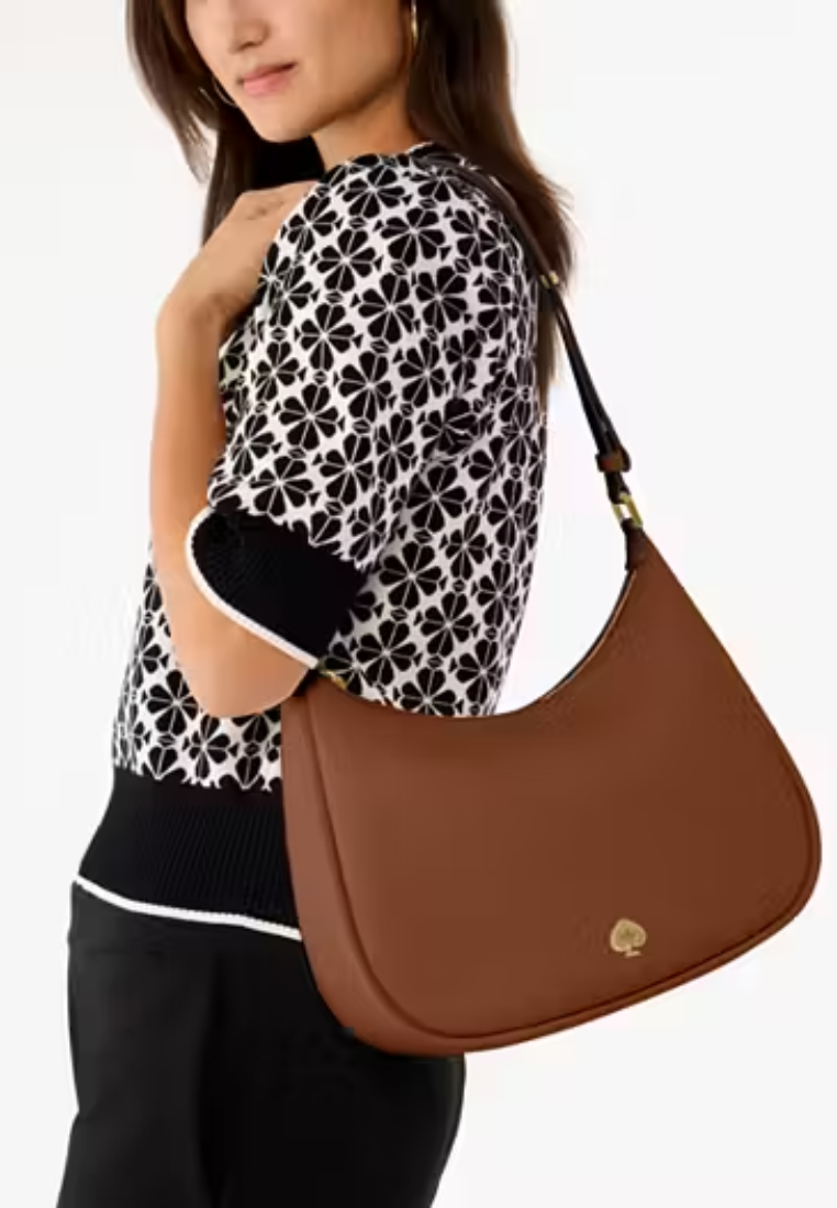 Kate Spade Kayla Large Shoulder Bag In Warm Ginger KK055