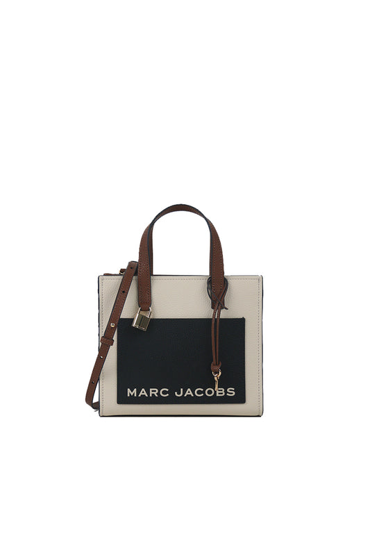 Marc Jacobs Mini Grind Tote Bag In Marshmallow Multi 4R4HTT077H01