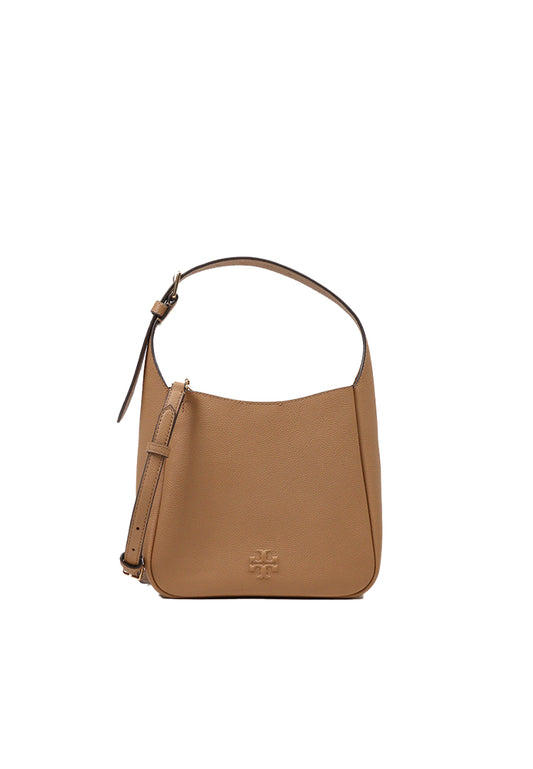 Tory Burch Thea Small Slouchy Shoulder Bag In Tiramisu 170244