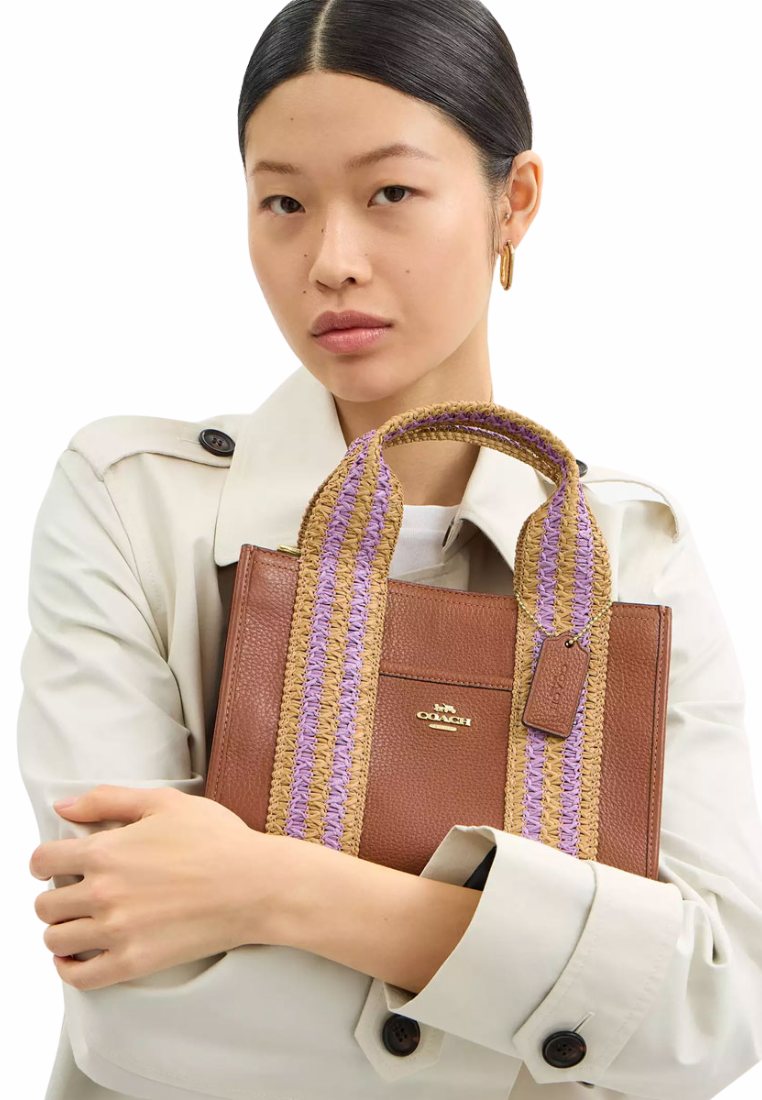 Coach Smith Tote Bag 24 In Redwood Multi CBG91