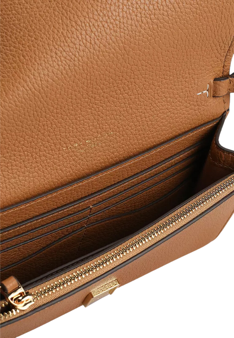 Tory Burch Thea Crossbody Bag With Flat Wallet In Tiramisu 146467