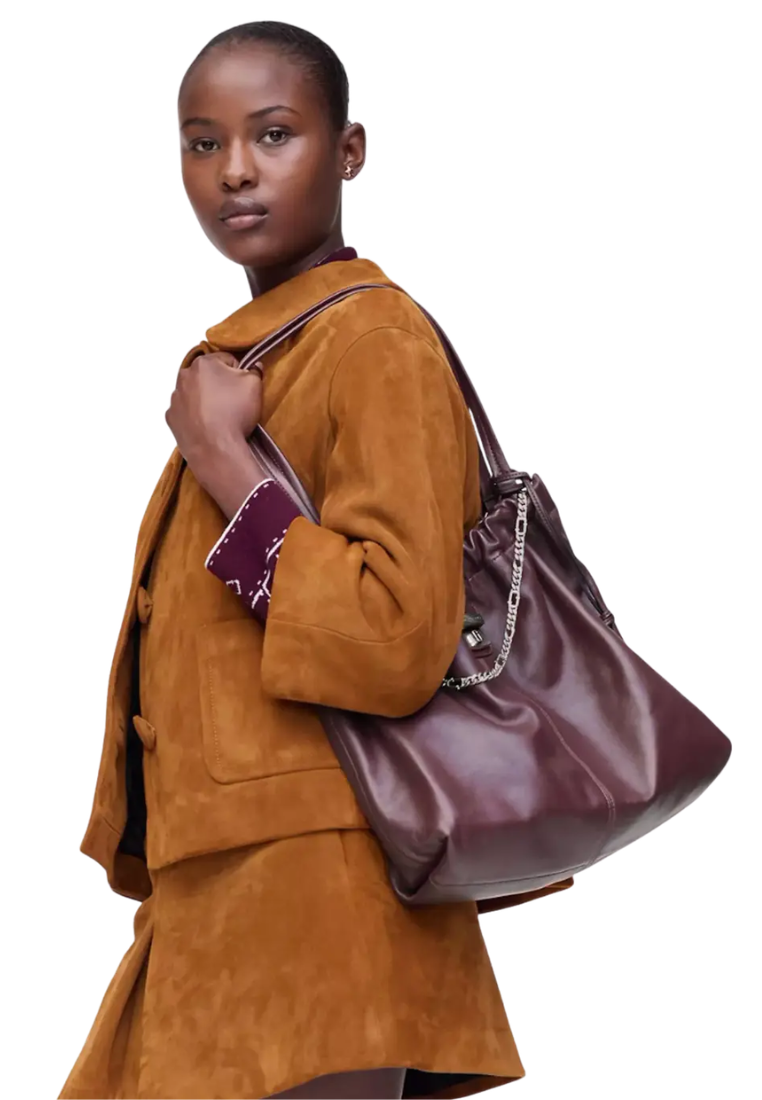 Marc Jacobs The Cristina Tote Bag In Dark Plum 2F5HTT024H01