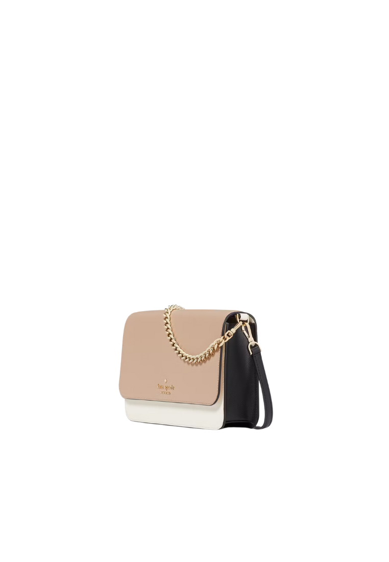 Kate Spade Madison Flap Convertible Crossbody Bag In Toasted KC623