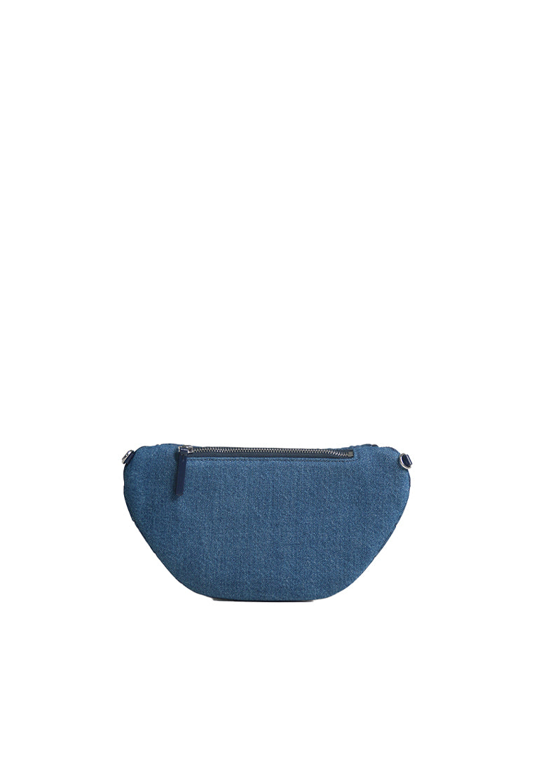 Tory Burch Willa Denim Belt Bag In Denim 166175