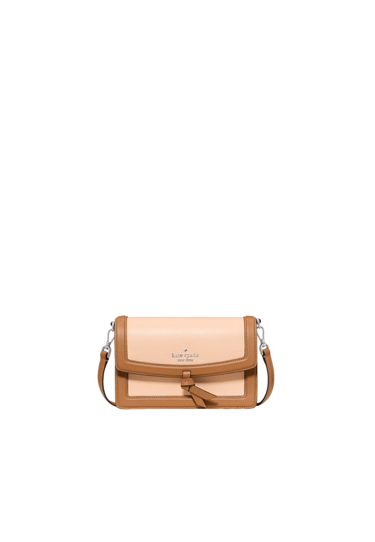 Kate Spade Knott Mini Crossbody Bag In Crisp Peach Multi KM610