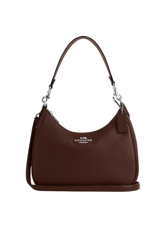 ( PREORDER ) Coach Teri Hobo Shoulder Bag In Silver Maple CV935