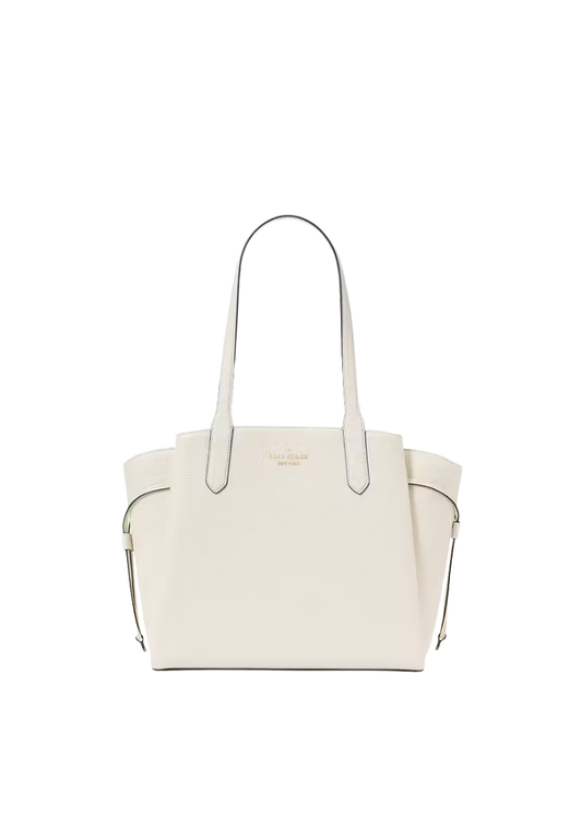 ( PREORDER ) Kate Spade Dumpling Medium Tote Bag In Meringue KL012
