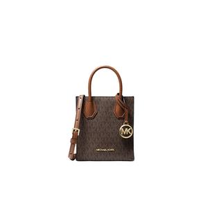 Michael Kors Mercer Extra-Small Logo Crossbody Bag In Brown 35T1GM9C0I