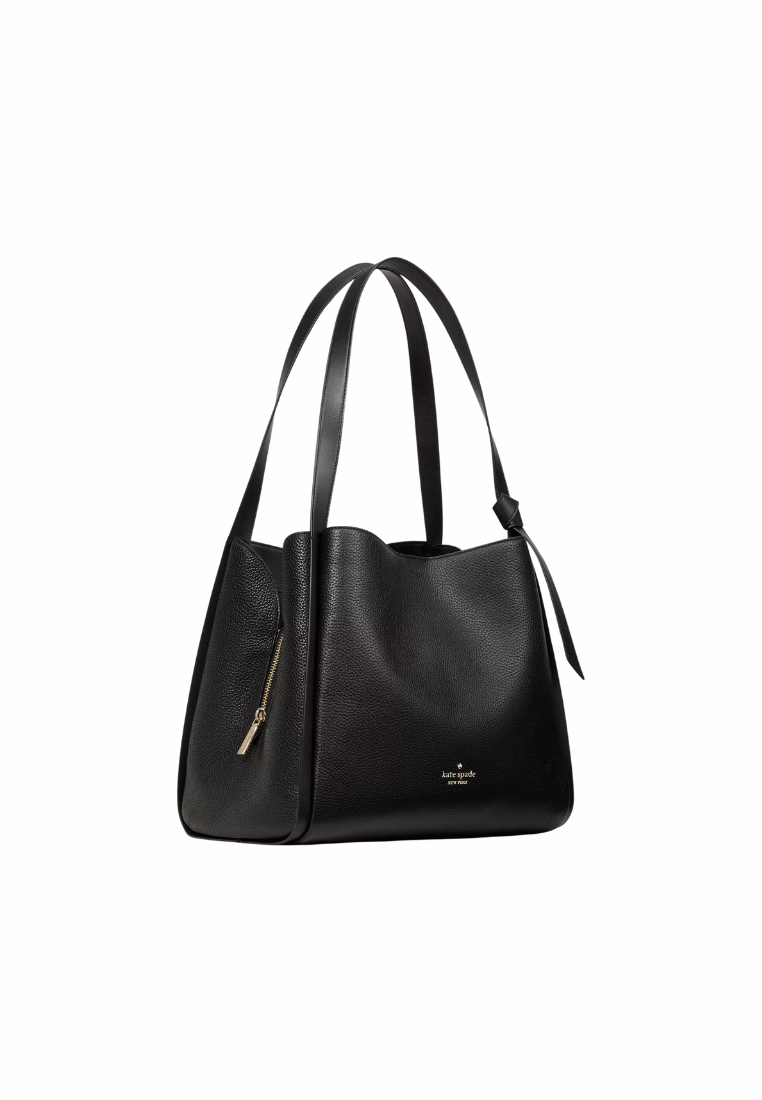 ( PREORDER ) Kate Spade Knott Large Carryall Bag In Black KM663