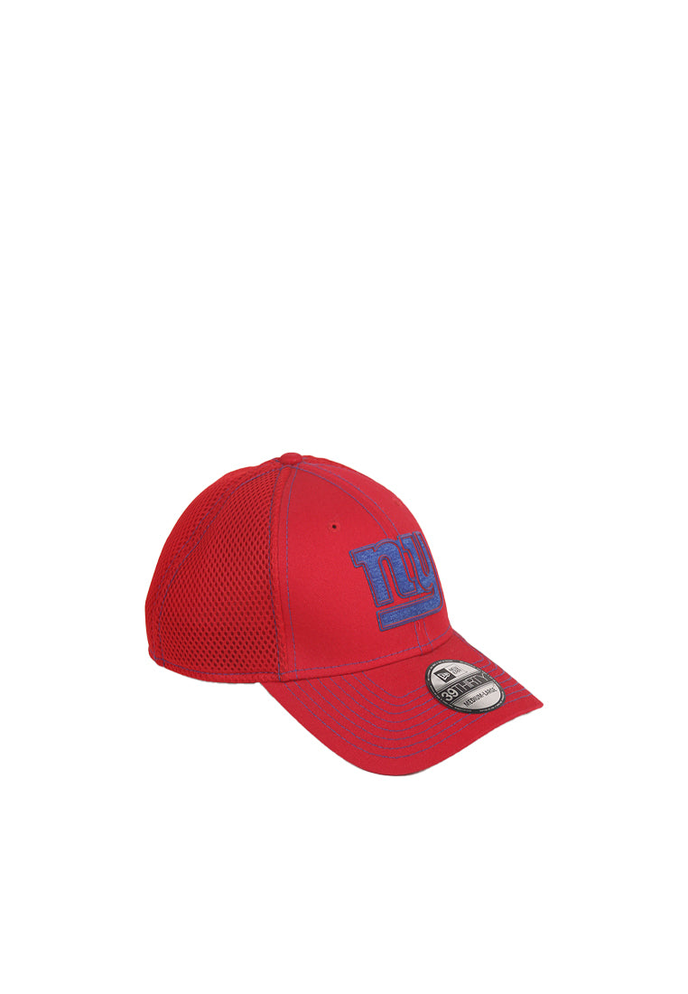 New Era New York Giants Team Neo Logo 39THIRTY Flex Hat In Red