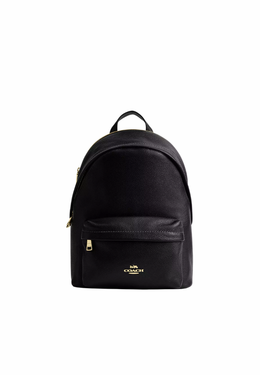 ( PREORDER ) Coach Taylor Small Backpack In Gold Black CDW78