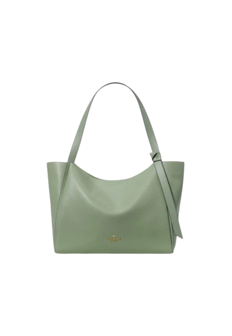 Kate Spade Knott Large Zip Tote Bag In Balsam Green KN658