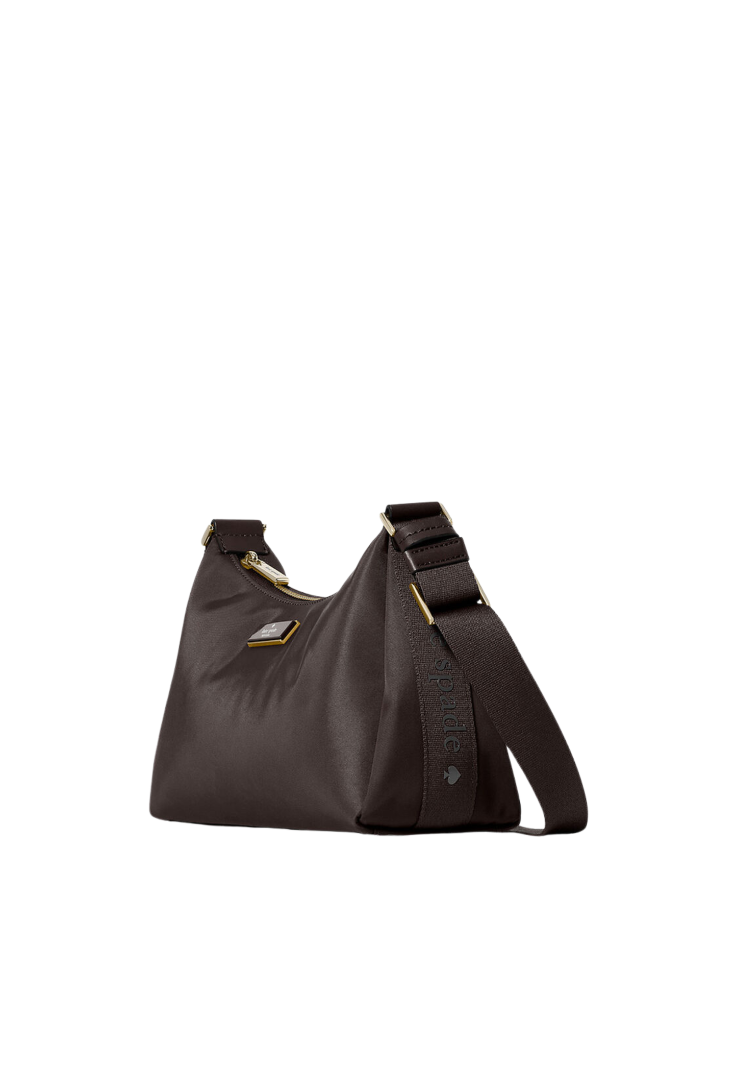 Kate Spade Carter Nylon Small Shoulder Bag In Hot Fudge KL967