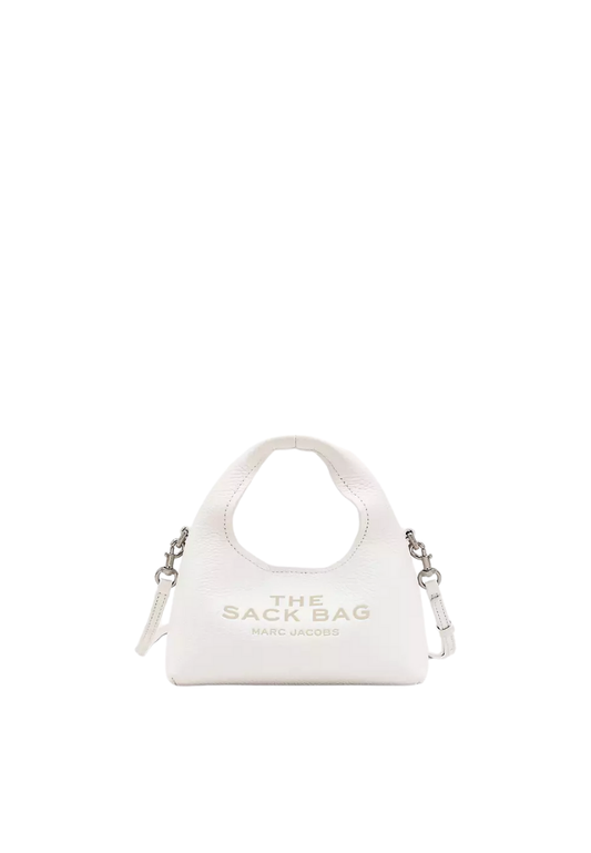 ( PREORDER ) Marc Jacobs The Micro Sack Crossbody Bag In White 2F5SMN019S01