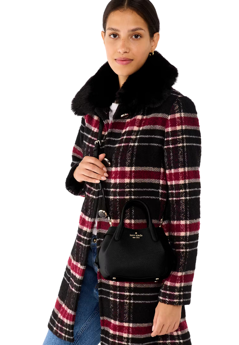 Kate Spade Dumpling Mini Satchel Bag In Black KI859