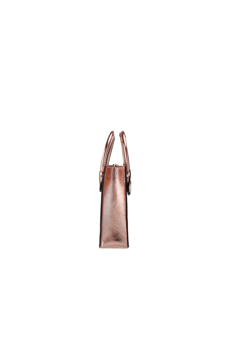 Michael Kors Mercer XS Crossbody Bag Patent In Prime Rose 35H3GM9C0M