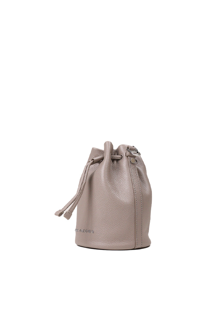Marc Jacobs The Groove Webbing Bucket Bag In Concrete 4R3HCR013H02
