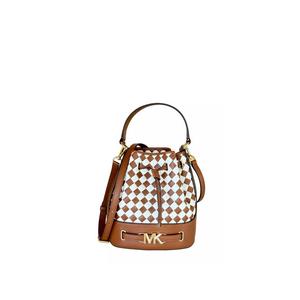 Michael Kors Reed Medium Messenger Bucket Bag In Luggage 35T4G6RM2Y