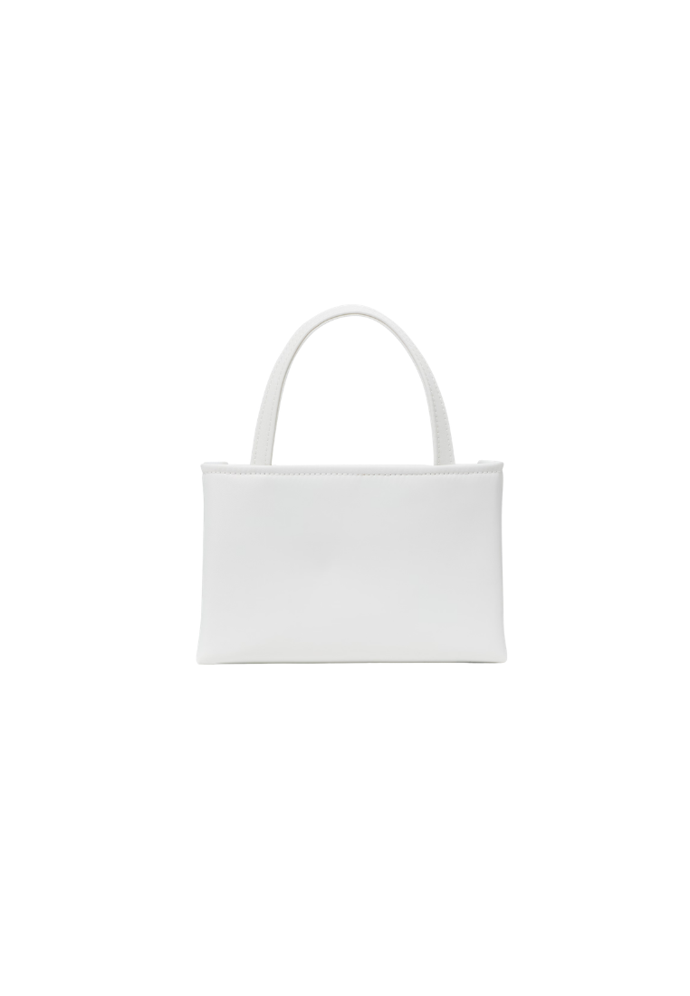 ( PREORDER ) Kate Spade Sam Icon Ksnyl Mini Tote Bag In White Dove KL193