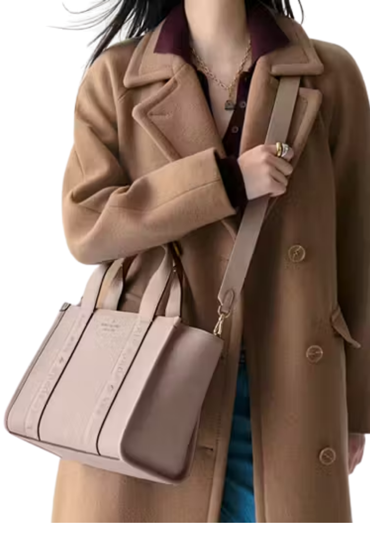 ( PREORDER ) Kate Spade Kip Leather Small Tote Bag In Cozy Grey KL935