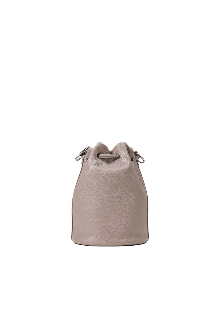 Marc Jacobs The Groove Webbing Bucket Bag In Concrete 4R3HCR013H02