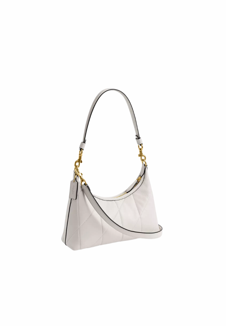 ( PREORDER ) Coach Juliet 25 With Quilting Shoulder Bag In Brass Chalk CEM90