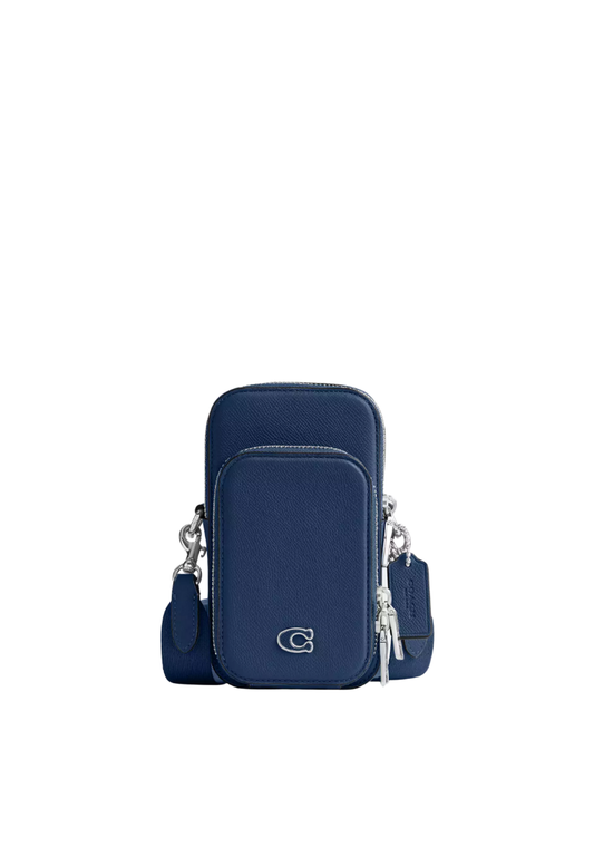 ( PREORDER ) Coach Phone Crossbody Bag In Deep Blue CP272