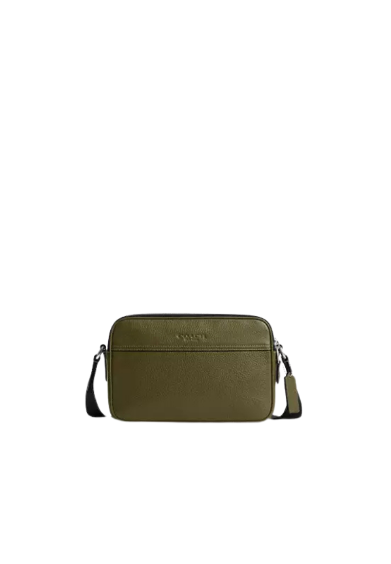 ( PREORDER ) Coach Graham Crossbody bag In Silver Olive CR771