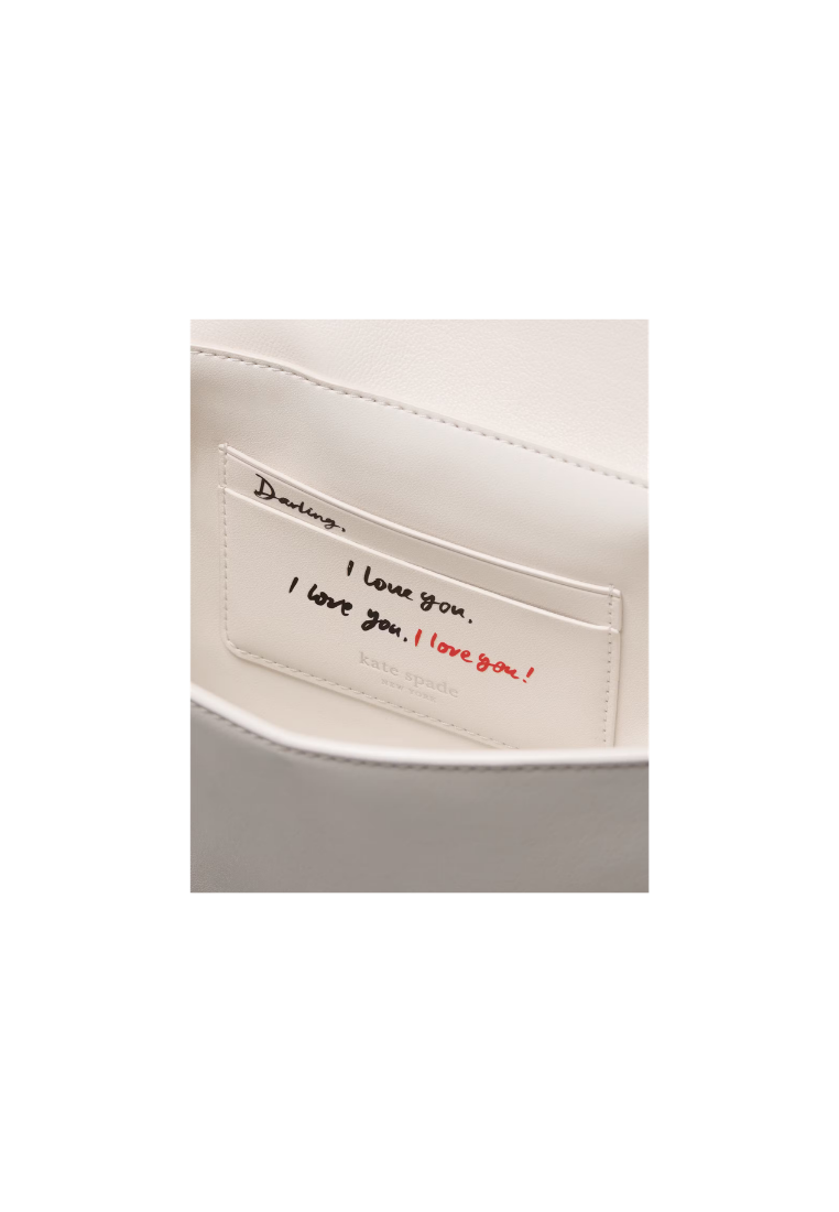 ( PREORDER ) Kate Spade The Spade Shoulder Bag In Cream KN288